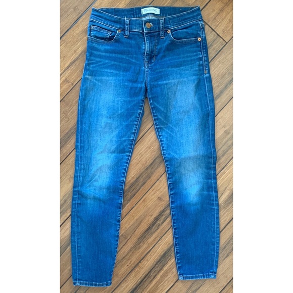 Madewell Denim - Madewell Cropped Skinny Jeans Medium Wash 27 waist